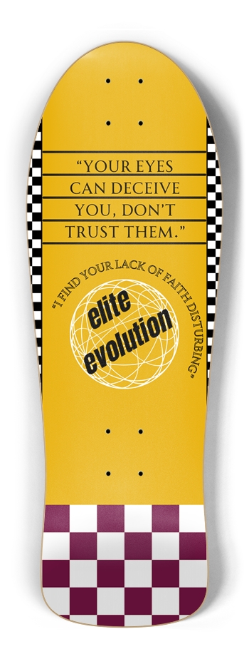 Custom Skateboard Old School Shape