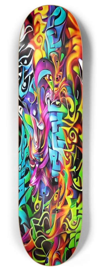 Graffiti 1 8.00 8 Inch Skateboard Deck