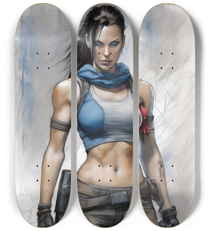 Fearless Raider 3 decks Wall Series 3 Deck Wall Series