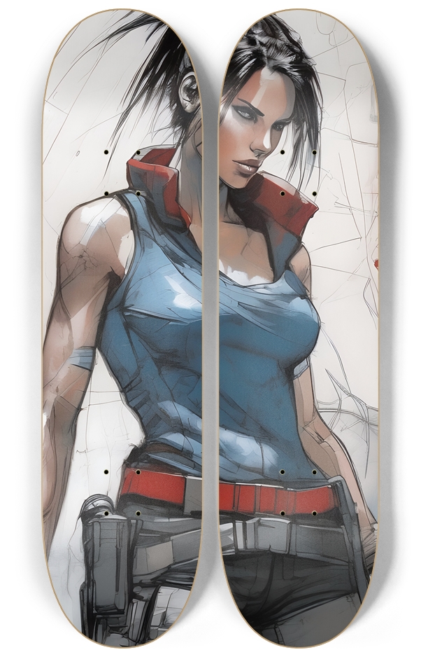 Fearless Raider 2 decks Wall Series 2 Deck Wall Series