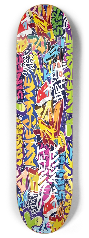 Graffiti 2 8.00 8 Inch Skateboard Deck