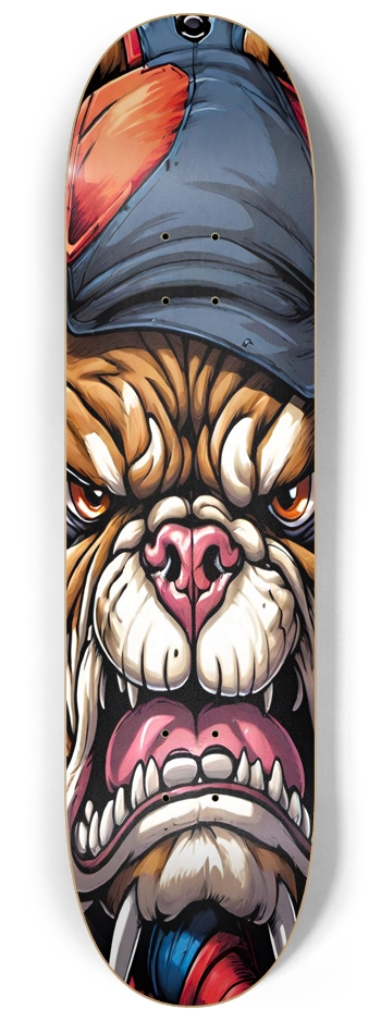 Frankie Bulldog ONE Deck 8-1/4 Skateboard Deck