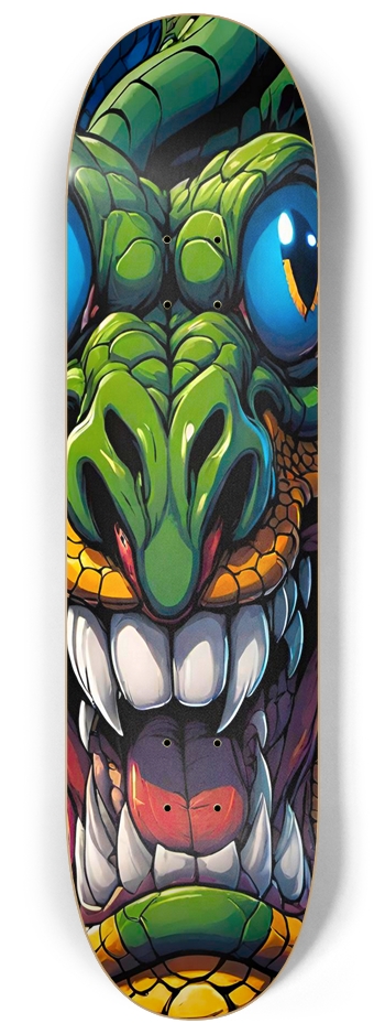 Snake Eyes Snaky Deck  8-1/4 Skateboard Deck