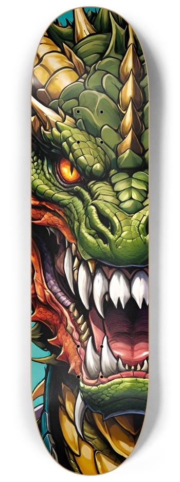 Frankie Dragon King One Deck 8-1/4 Skateboard Deck
