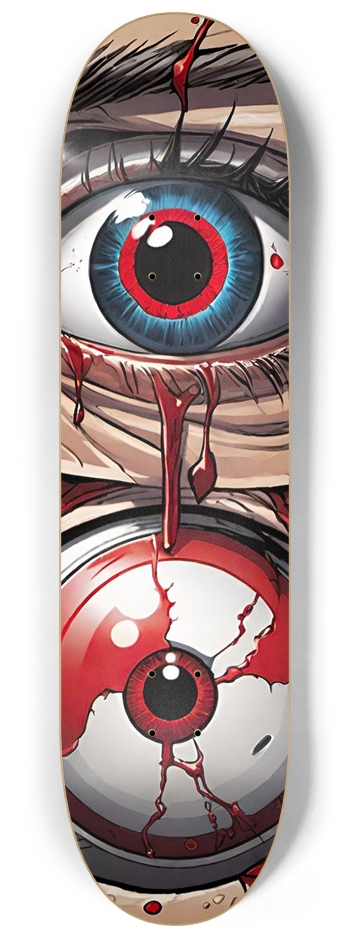 Frankie Eyeballs Trick Deck 8-1/4 Skateboard Deck