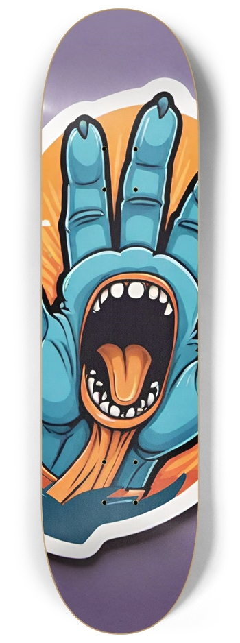 Screamer One Trap Deck 8-1/4 Skateboard Deck