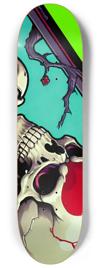 Gnarly Love Triangle Deck 8-1/4 Skateboard Deck