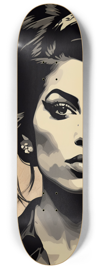 Amy 2 decks Wall Series #1 8-1/4 Skateboard Deck