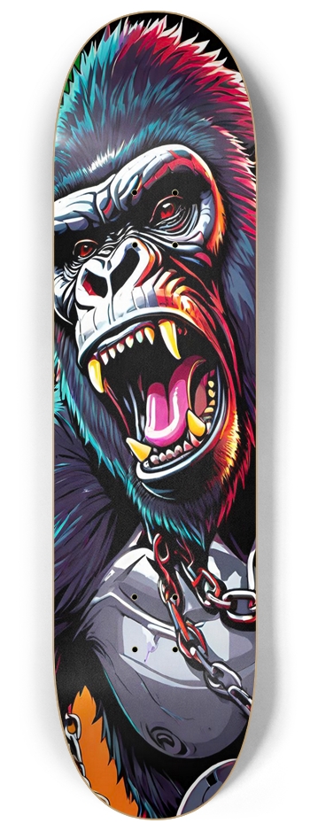 Frankie Gorilla Bomb Deck 8-1/4 Skateboard Deck