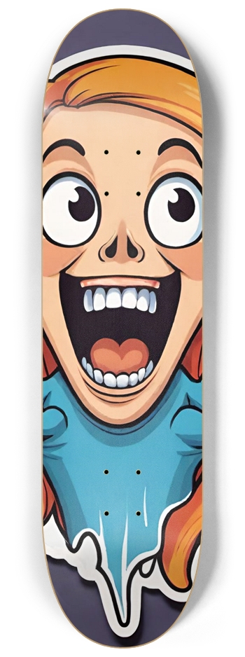 Wicked Wendy Trap Deck 8-1/4 Skateboard Deck