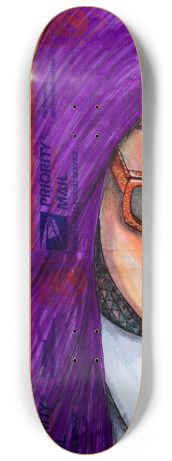 Lady Joker #1 8-1/4 Skateboard Deck