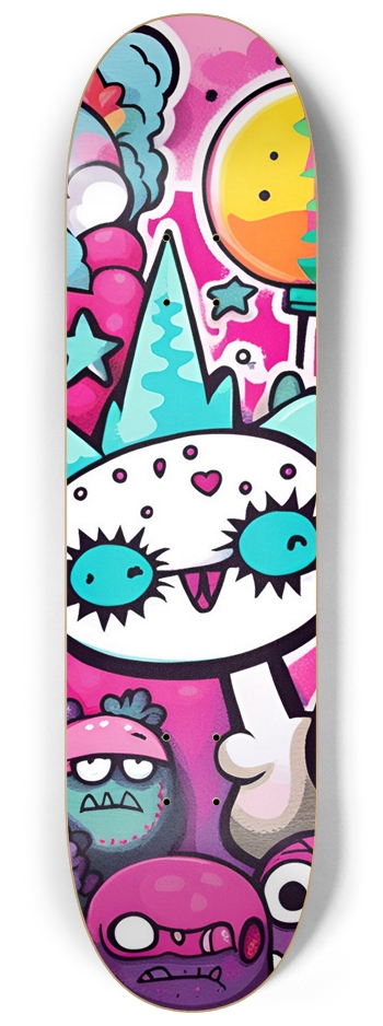 Blitz Pop Deck 8-1/4 Skateboard Deck