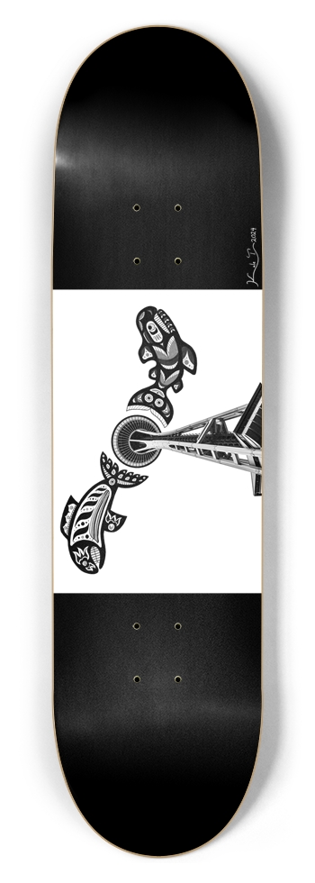 Space Pod 8-1/2 Skateboard Deck