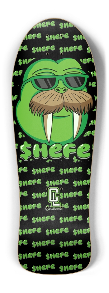 $HEFE LET IT RIDE Complete Skateboard Old School Shape