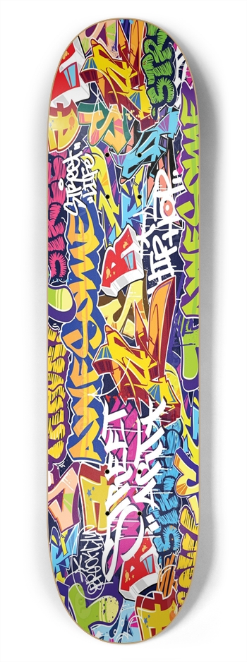 Graffiti 2 7.75 7-3/4 Skateboard Deck