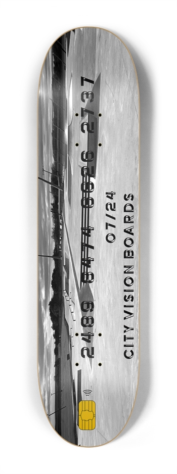 Credit Card 2 Mini 7.25 7-1/4 Mini/Kid Skateboard