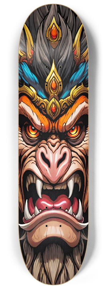 Frankie Monkey King DOS Deck 8-1/4 Skateboard Deck