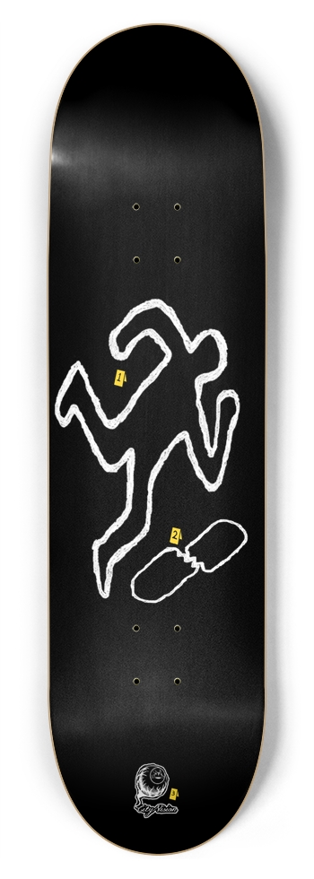 Crime Scene 8.75 8-3/4 Inch Skateboard
