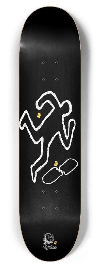 Crime Scene 7.87 7-7/8 Skateboard Deck