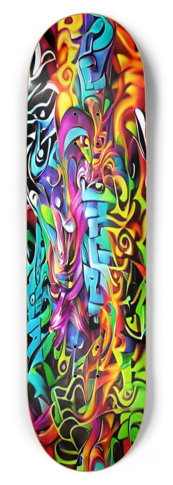 Graffiti 1 8.75 8-3/4 Inch Skateboard