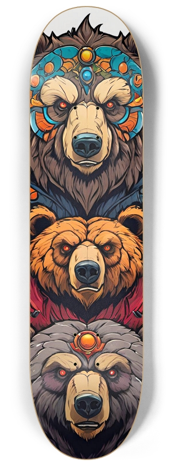 Nordic Bears ONE Deck 8-1/4 Skateboard Deck