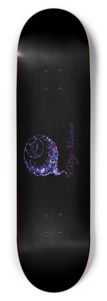 Logo Dark Glitter 8.75 8-3/4 Inch Skateboard
