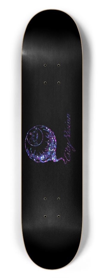Logo Dark Glitter 7.50 7-1/2 Skateboard Deck