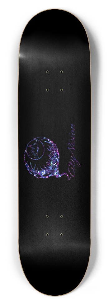 Logo Dark Glitter 8.50 8-1/2 Skateboard Deck