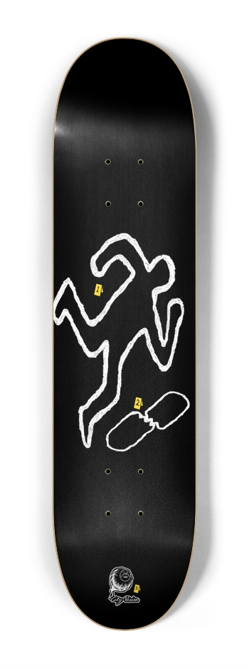 Crime Scene Mini 7.25 7-1/4 Mini/Kid Skateboard