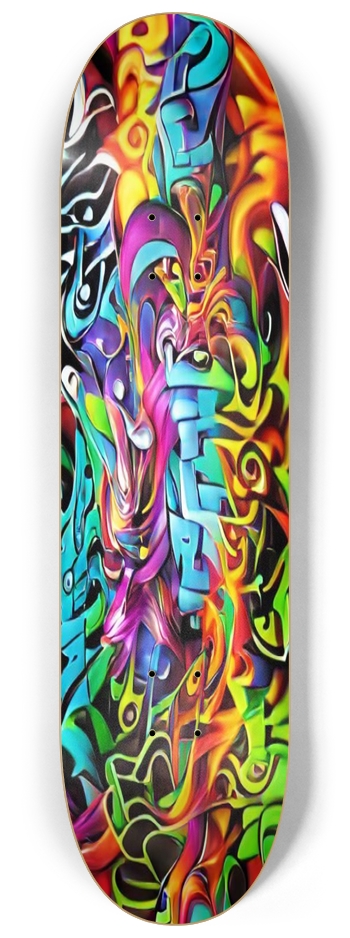 Graffiti 1 8.25 8-1/4 Skateboard Deck