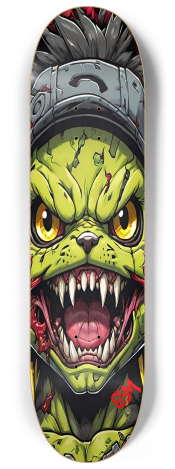 Retro Frankie Zombichu DOS Deck 8-1/4 Skateboard Deck