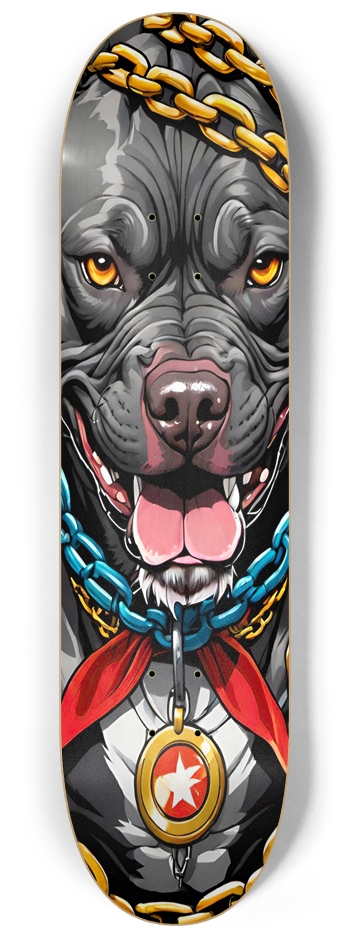 Frankie Pitbull Trick Deck 8-1/4 Skateboard Deck