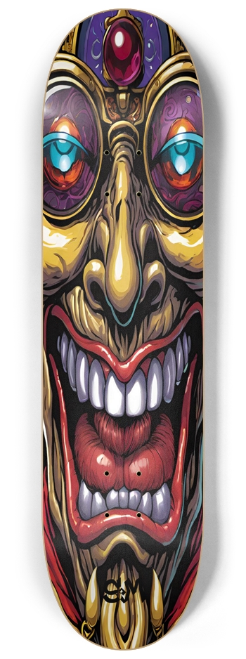 Retro Frankie Zoltar X ONE Deck 8-1/4 Skateboard Deck