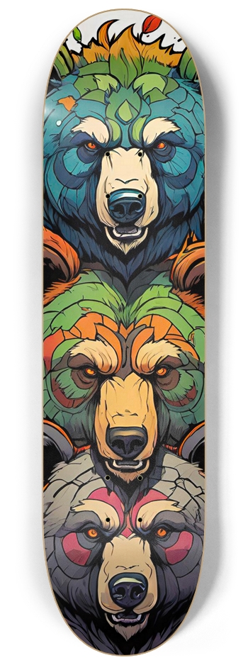 Frankie Nordic Bears ONE Deck 8-1/4 Skateboard Deck