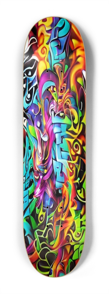 Graffiti 1 Mini 7.25 7-1/4 Mini/Kid Skateboard