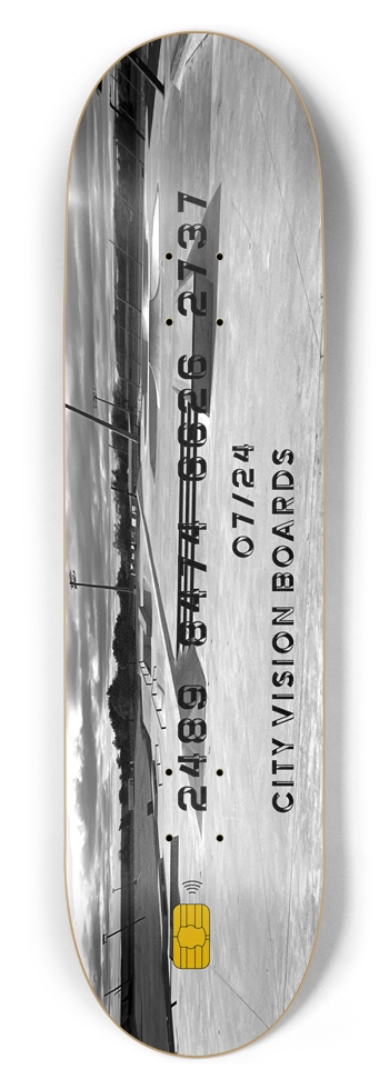 Credit Card 2 8.50 8-1/2 Skateboard Deck