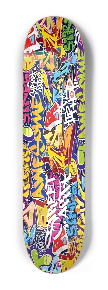 Graffiti 2 Mini 7.25 7-1/4 Mini/Kid Skateboard