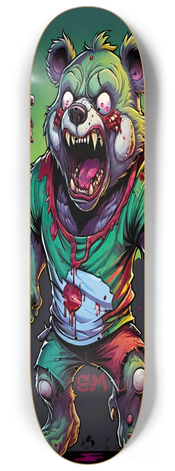 Retro Frankie Zombie Jack Bear Neo Deck 8-1/4 Skateboard Deck
