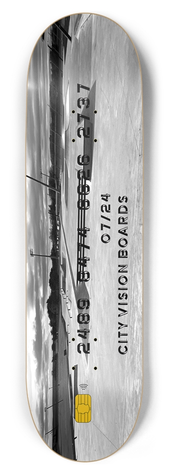 Credit Card 2 8.75 8-3/4 Inch Skateboard