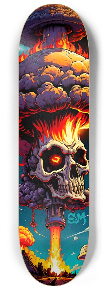 Retro Nuke Trap ONE Deck 8-1/4 Skateboard Deck