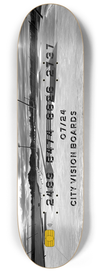 Credit Card 2 8.25 8-1/4 Skateboard Deck