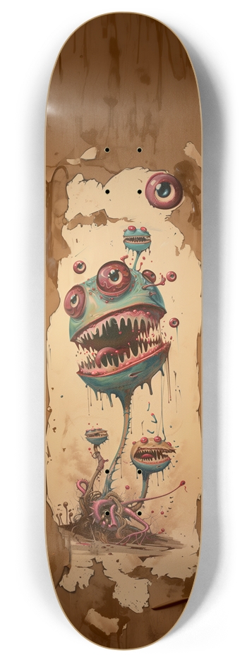 Carnivorus Monster Custom Skateboard 8 Inch Skateboard Deck