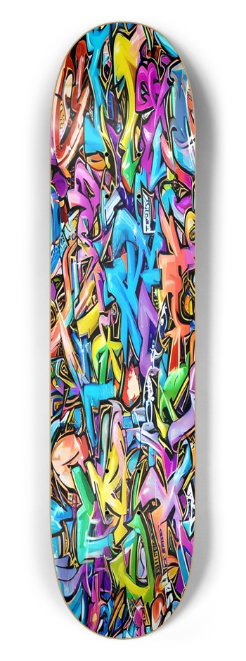 Graffiti 3 7.50 7-1/2 Skateboard Deck