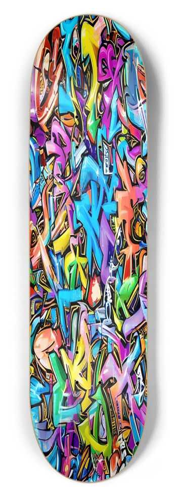 Graffiti 3 8.50 8-1/2 Skateboard Deck