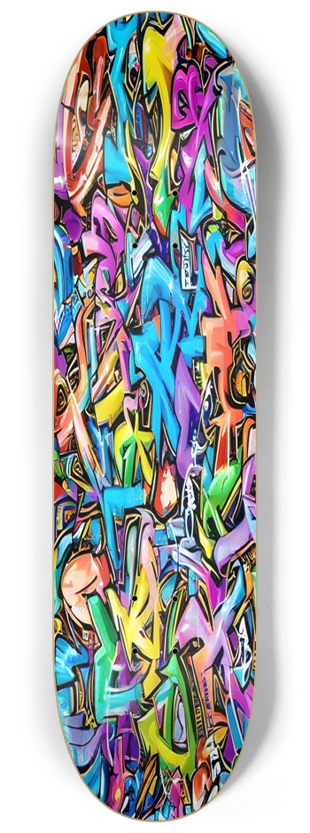 Graffiti 3 8.25 8-1/4 Skateboard Deck