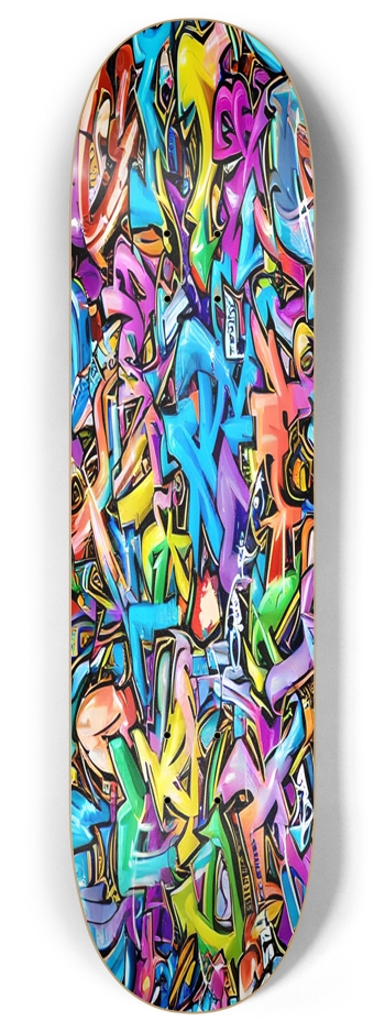 Graffiti 3 8.00 8 Inch Skateboard Deck