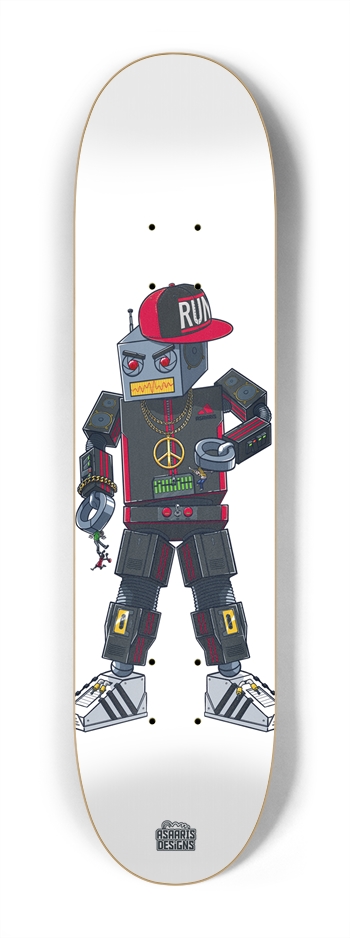 Boom Bot 7.25" (KIDS) 7-1/4 Mini/Kid Skateboard