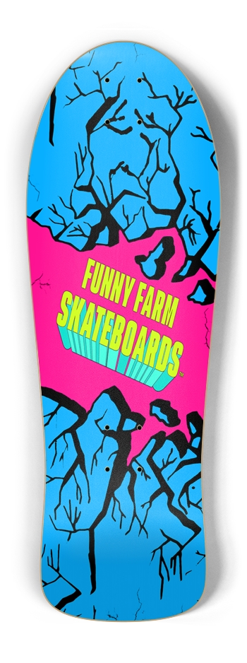 Jeff Phillips Tribute Deck Old Blue Old School Shape