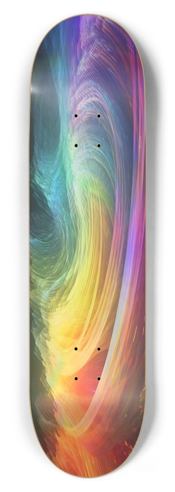 Fractal Holographic 8.50 8-1/2 Skateboard Deck