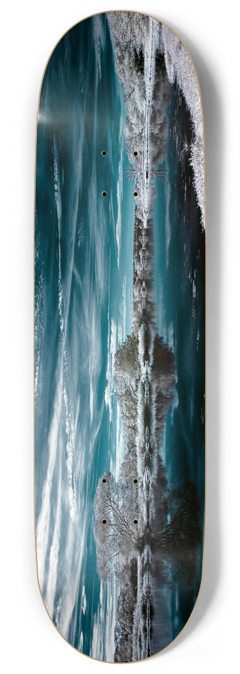 Frozen Field 9.00 9 Inch Skateboard